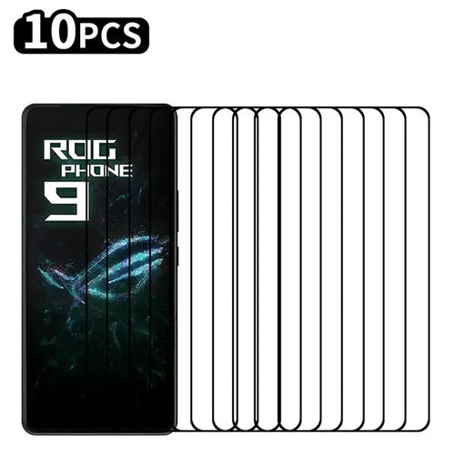 RURIHAI 10Pcs For Asus ROG Phone 9 5G High Aluminium-Silicon Glass Film 0.26mm 2.5D Screen Protector - 1