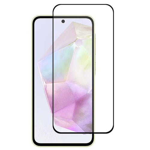 For Samsung Galaxy A36 5G / A56 5G Screen Protector Silk Printing Full Glue Tempered Glass Screen Film - 1