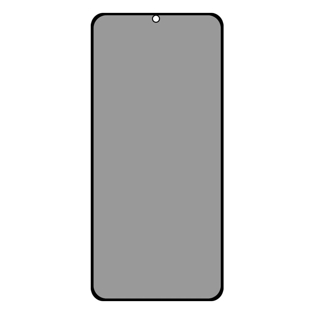 For Realme 13 5G Anti-Peep Full Covering Screen Protector Silk Printing Tempered Glass Film - 2