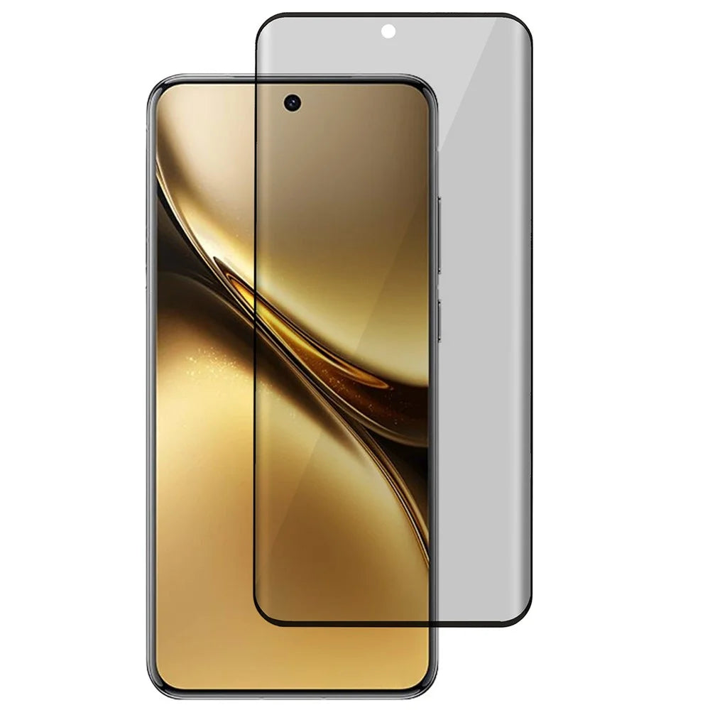 For vivo X200 5G Anti-Spy Screen Protector 3D High Aluminum-Silicon Glass Film - 1