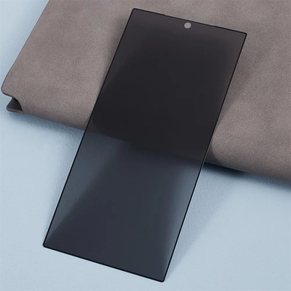 For Samsung Galaxy S25 Ultra Anti-Spy Screen Protector 2.5D Silk Printing Film (Fingerprint Unlock) - 4