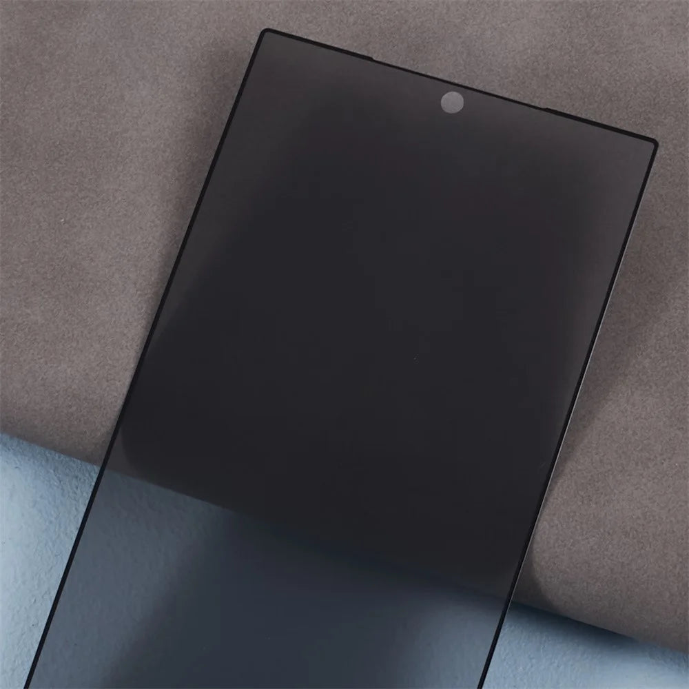 For Samsung Galaxy S25 Ultra Anti-Spy Screen Protector 2.5D Silk Printing Film (Fingerprint Unlock) - 5