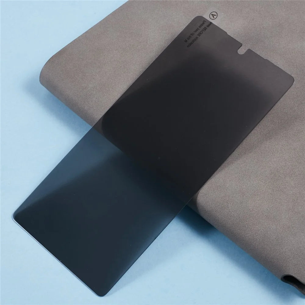 For Samsung Galaxy S25 Ultra Anti-Spy Screen Protector 2.5D High Aluminum-Silicon Glass Film (Fingerprint Unlock) - 3