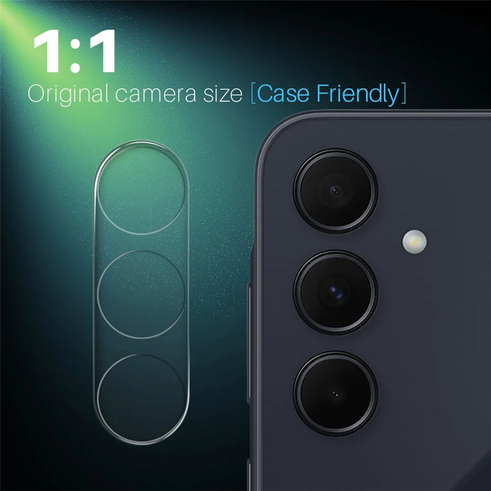 NORTHJO For Samsung Galaxy A35 5G Camera Lens Protector Tempered Glass HD Clear 3D Full Coverage - 4