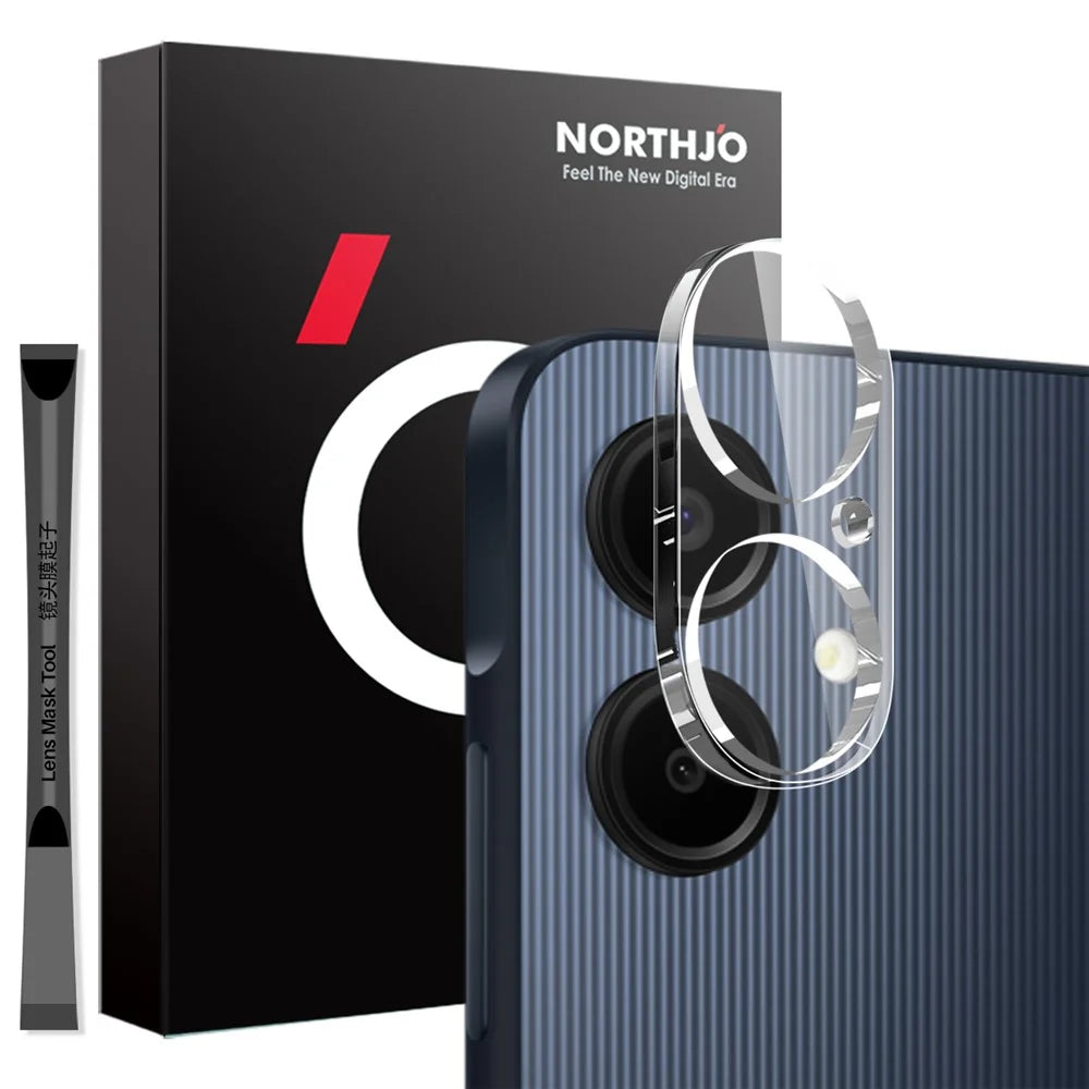 NORTHJO For Samsung Galaxy A06 4G Camera Lens Protector Tempered Glass HD Clear 3D Full Coverage - 1
