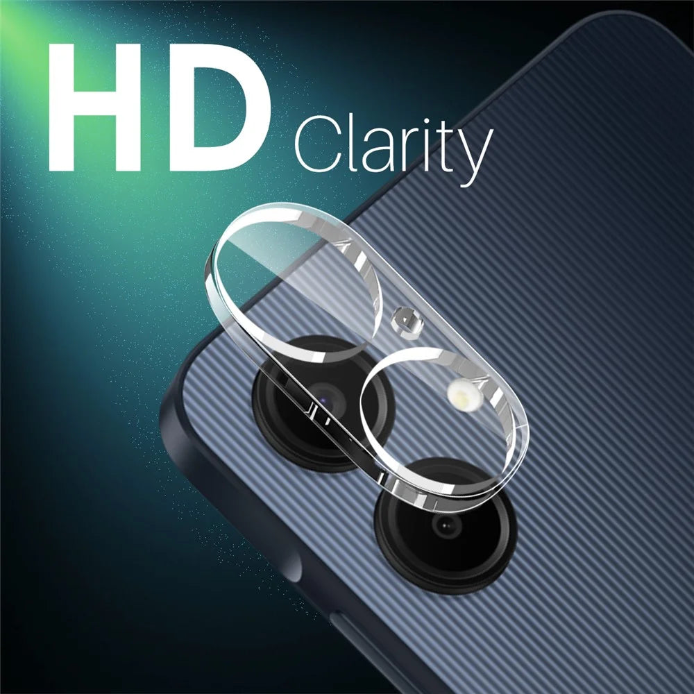 NORTHJO For Samsung Galaxy A06 4G Camera Lens Protector Tempered Glass HD Clear 3D Full Coverage - 3