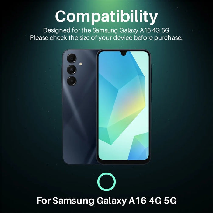 NORTHJO For Samsung Galaxy A16 5G  /  4G Camera Lens Protector Tempered Glass HD Clear 3D Full Coverage - 2