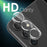 NORTHJO For Samsung Galaxy S23 FE Camera Lens Protector Tempered Glass HD Clear 3D Full Coverage - 3
