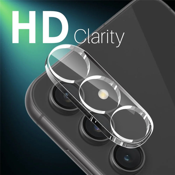 NORTHJO For Samsung Galaxy S23 FE Camera Lens Protector Tempered Glass HD Clear 3D Full Coverage - 3