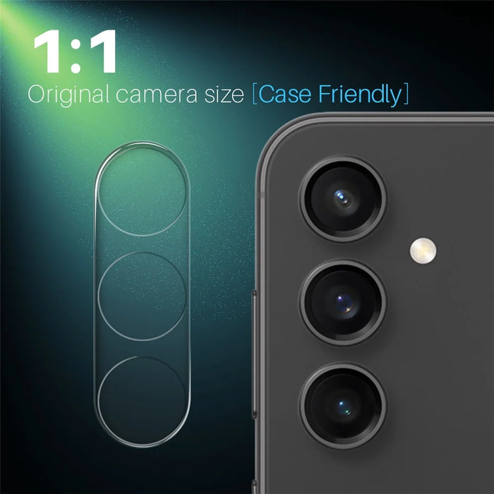 NORTHJO For Samsung Galaxy S23 FE Camera Lens Protector Tempered Glass HD Clear 3D Full Coverage - 4