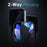 NORTHJO A++ For Google Pixel 9 / Pixel 9 Pro Privacy Screen Protector Support Fingerprint Unlock High Aluminium-Silicon Glass 0.3mm Film - 4