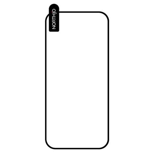 NORTHJO A++ For Google Pixel 9 Pro XL Screen Protector Support Fingerprint Unlock Silk Printing High Aluminum-Silicon Glass Film, Black - 2