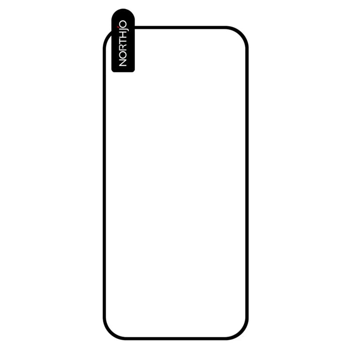 NORTHJO A++ For Google Pixel 9 Pro XL Screen Protector Support Fingerprint Unlock Silk Printing High Aluminum-Silicon Glass Film, Black - 2