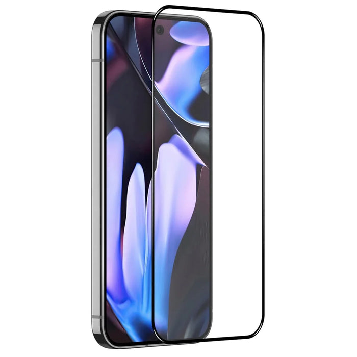 NORTHJO A++ For Google Pixel 9 Pro XL Screen Protector Support Fingerprint Unlock Silk Printing High Aluminum-Silicon Glass Film, Black - 3