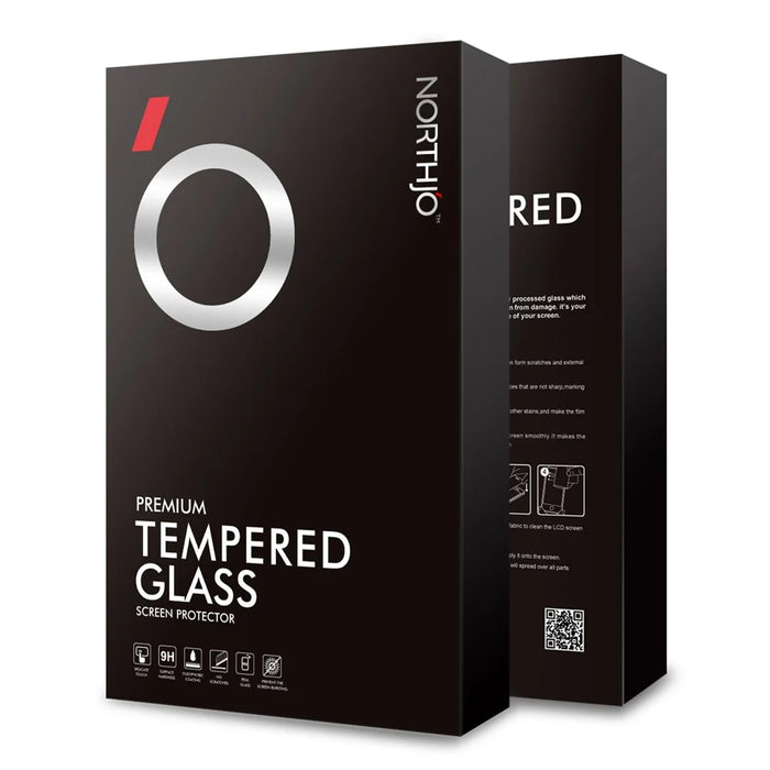 NORTHJO A++ For Google Pixel 9 Pro XL Screen Protector Support Fingerprint Unlock Silk Printing High Aluminum-Silicon Glass Film, Black - 7