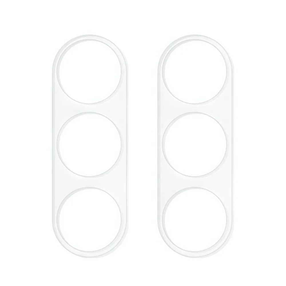 2Pcs For Samsung Galaxy S25 Camera Lens Protector 3D Arc Edge Anti-Scratch Tempered Glass Lens Film - 2