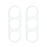 2Pcs For Samsung Galaxy S25+ Camera Lens Protector 3D Arc Edge Anti-Scratch Tempered Glass Lens Film - 2