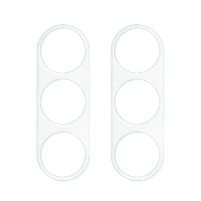 2Pcs For Samsung Galaxy S25+ Camera Lens Protector 3D Arc Edge Anti-Scratch Tempered Glass Lens Film - 2