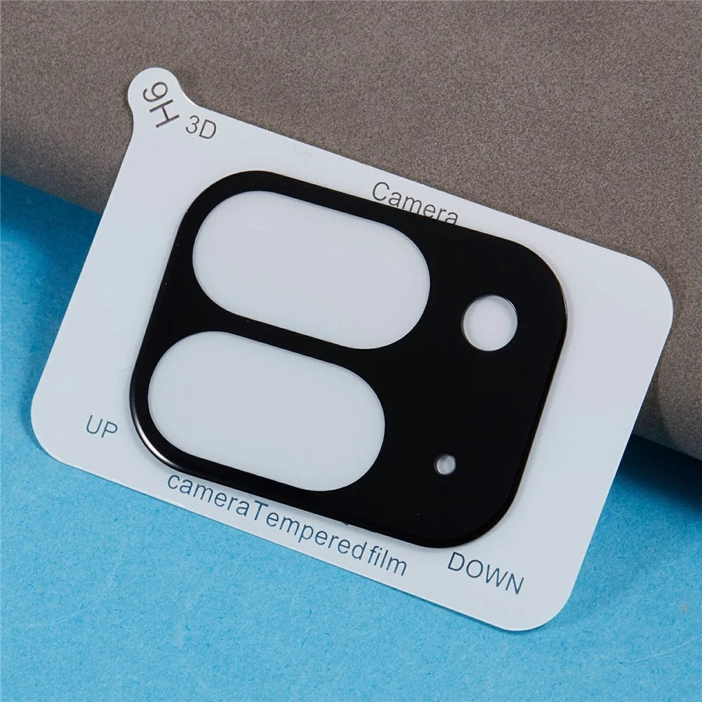 2Pcs For Google Pixel 9 Pro Fold 5G Full Coverage Camera Lens Protector Silk Printing Tempered Glass Lens Film 3D Arc Edge - 3