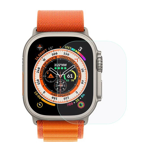 For Apple Watch Ultra 3 / Ultra 2 / Ultra 49mm Tempered Glass Screen Protector 0.3mm HD Clear Anti-explosion Ultra Thin Film - 1