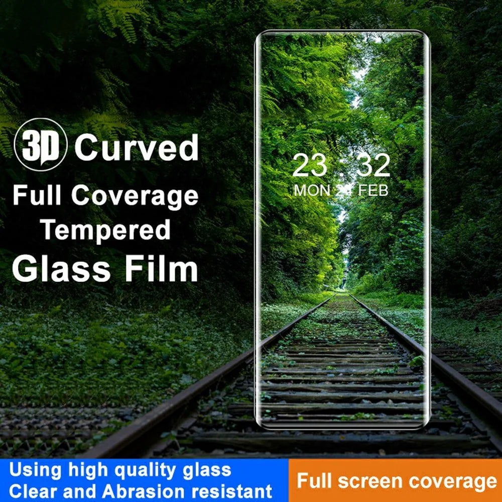 IMAK For Honor Magic7 Lite 5G / X9c 5G / X60 Pro 5G Tempered Glass Screen Protector 3D Curved Edge - 3