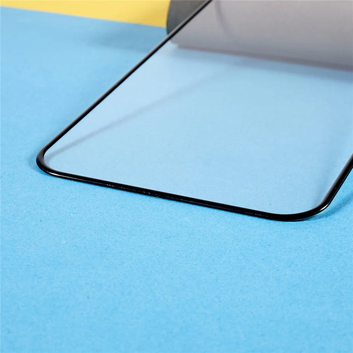 For iPhone 14 Plus / 13 Pro Max 6.7 inch PC Edge Tempered Glass Screen Protector Anti-explosion Full Glue Full Cover Film - 6