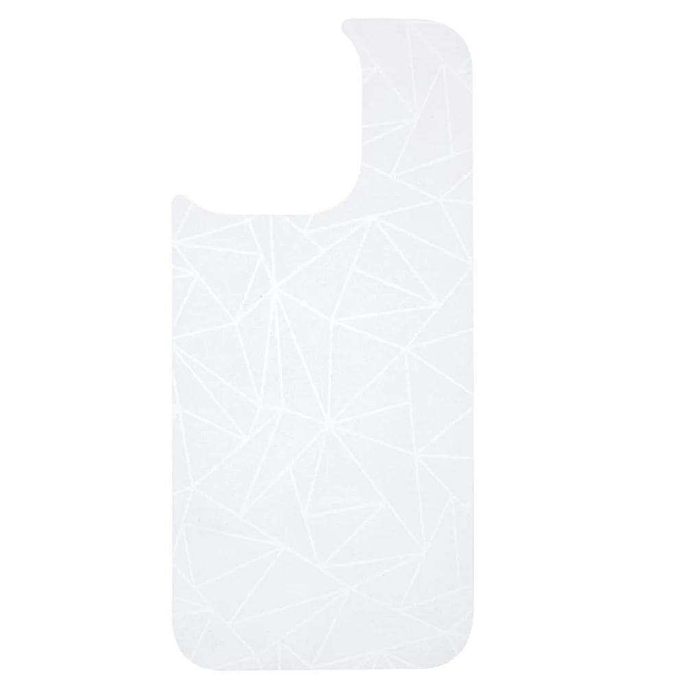 For iPhone 16 Pro Max Back Screen Protector Soft PET Film Diamonds Pattern - 2