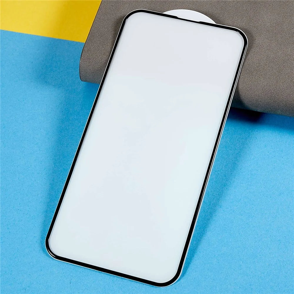 For iPhone 14 / 13 / 13 Pro 6.1 inch Anti-explosion PC Edge Tempered Glass Film HD Clear Full Glue Full Screen Protector - 3