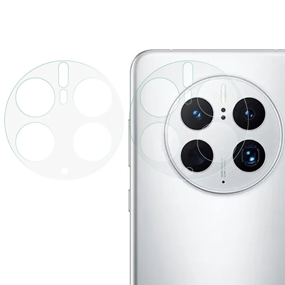2Pcs / Set HD Camera Lens Protector for Huawei Mate 50 Pro 4G Precise Cutout 3D Arc Edge Tempered Glass Lens Film - 1