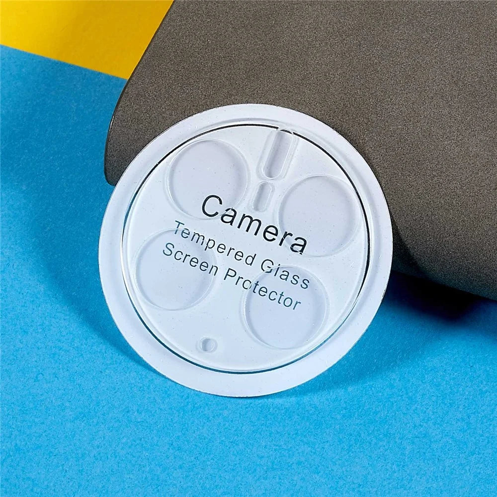 2Pcs / Set HD Camera Lens Protector for Huawei Mate 50 Pro 4G Precise Cutout 3D Arc Edge Tempered Glass Lens Film - 3