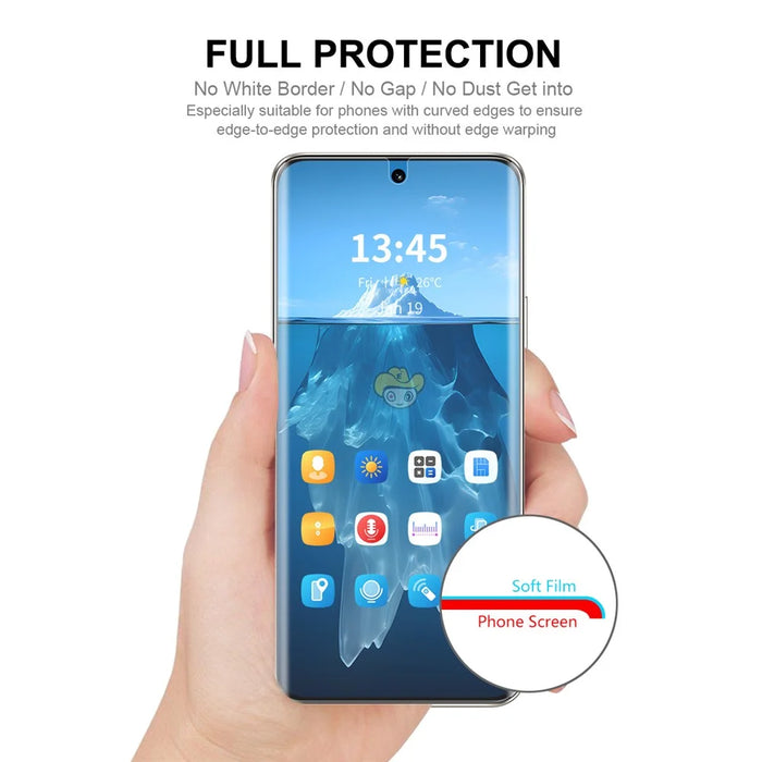 ENKAY HAT PRINCE For OnePlus Ace 3 Pro 5G   Screen Protector Ultra Clear Soft Hydrogel Film - Transparent - 4