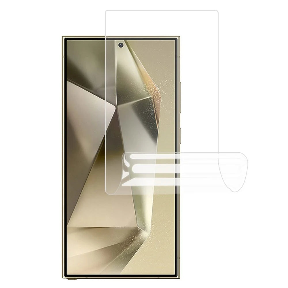 For Samsung Galaxy S25 Ultra Screen Protector Soft Hydrogel TPU Anti-Scratch Screen Film - 1