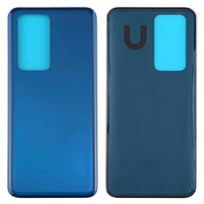 For Huawei P40 Pro Back Battery Housing Cover Replacement (without Logo) - Blue - 1