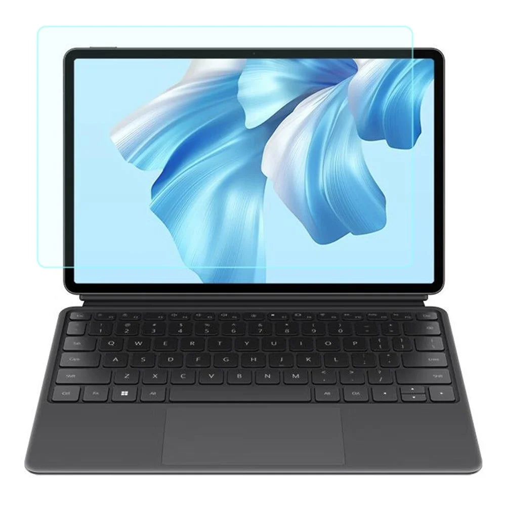 For Huawei MateBook E Go 12.35 inch 0.3mm Arc Edge Anti-explosion Tempered Glass Film Ultra Clear Full Screen Protector - 1