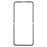 For Samsung Galaxy Z Flip3 5G F711 Housing Plate Frame Cell Phone Replacement Part (Without Logo) - 2