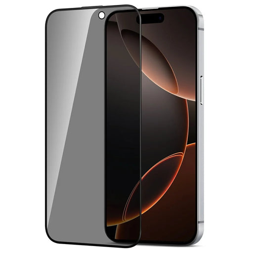 JOYROOM JR-MLG0282 For iPhone 16 Plus / 15 Plus / 14 Pro Max Anti-Spy Screen Protector 2.5D High Aluminium-Silicon Glass Film - 1