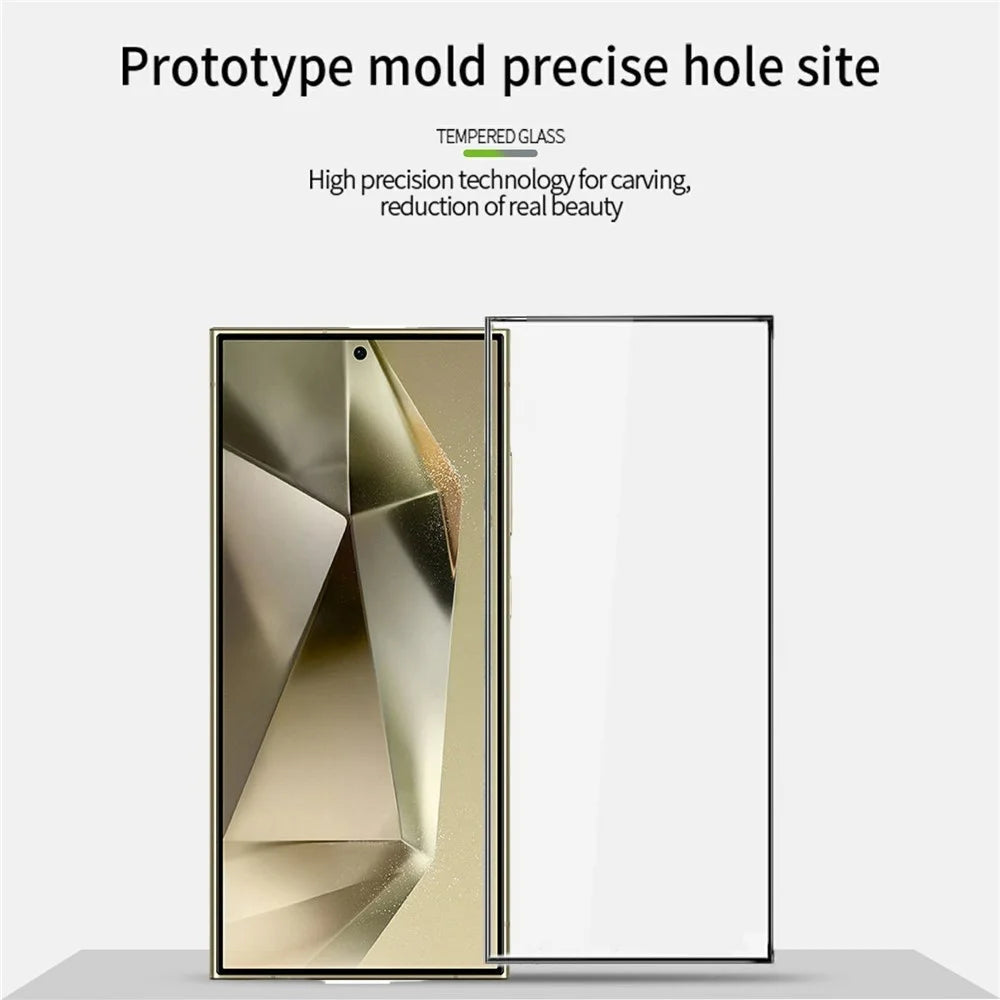 PINWUYO JK 3D Tempered Glass Film Series-2 For Samsung Galaxy S25 Ultra Screen Protector Clear Film (Fingerprint Unlock) - 7
