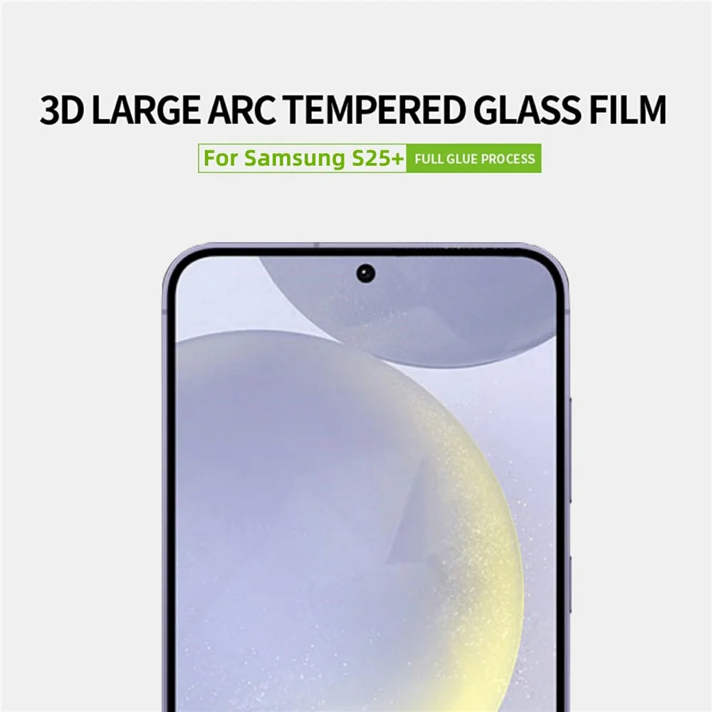 PINWUYO JK 3D Tempered Glass Film Series-2 For Samsung Galaxy S25+ Screen Protector Clear Film (Fingerprint Unlock) - 3