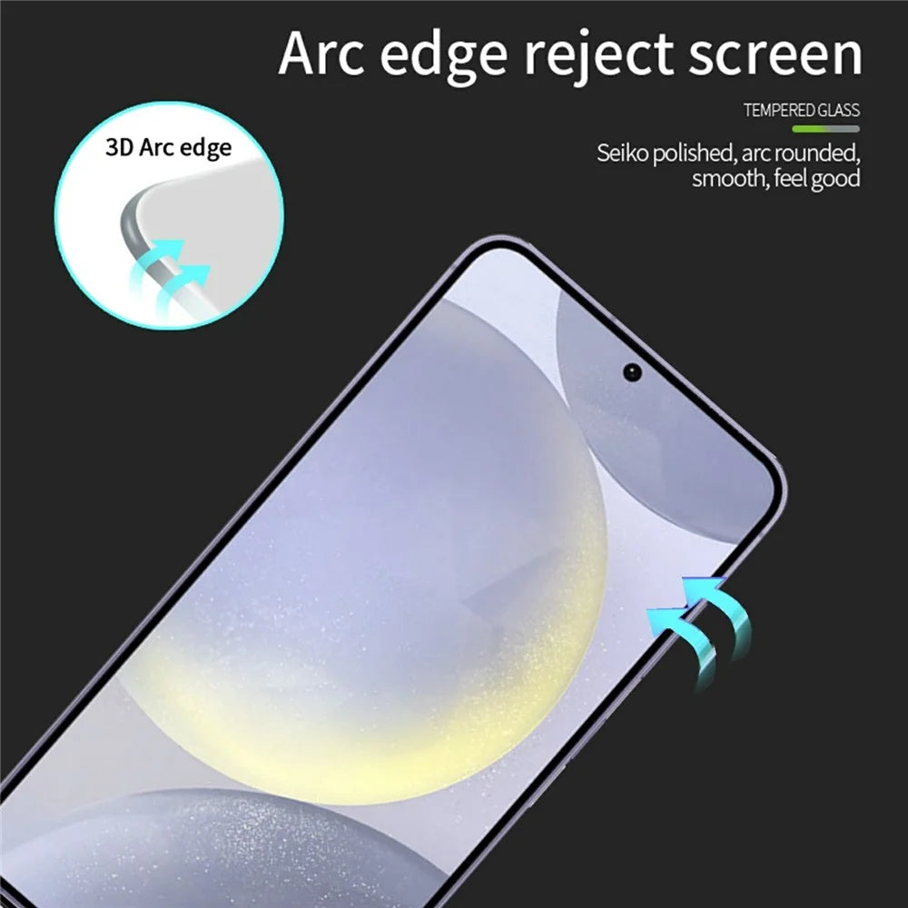 PINWUYO JK 3D Tempered Glass Film Series-2 For Samsung Galaxy S25+ Screen Protector Clear Film (Fingerprint Unlock) - 6