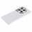 For OnePlus 12 5G OEM Battery Housing with Adhesive Sticker + Camera Lens Cover - White - 4