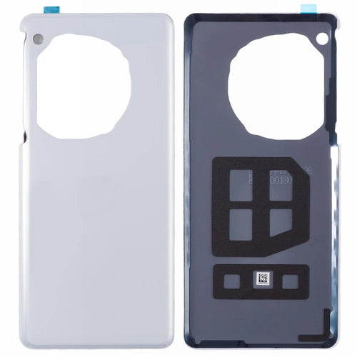 For OnePlus 12 5G OEM Battery Housing with Adhesive Sticker  - White - 1