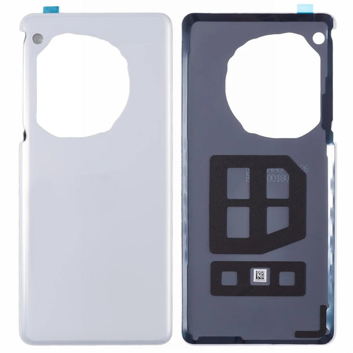 For OnePlus 12 5G OEM Battery Housing with Adhesive Sticker  - White - 1