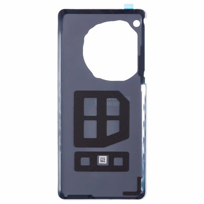 For OnePlus 12 5G OEM Battery Housing with Adhesive Sticker  - White - 3