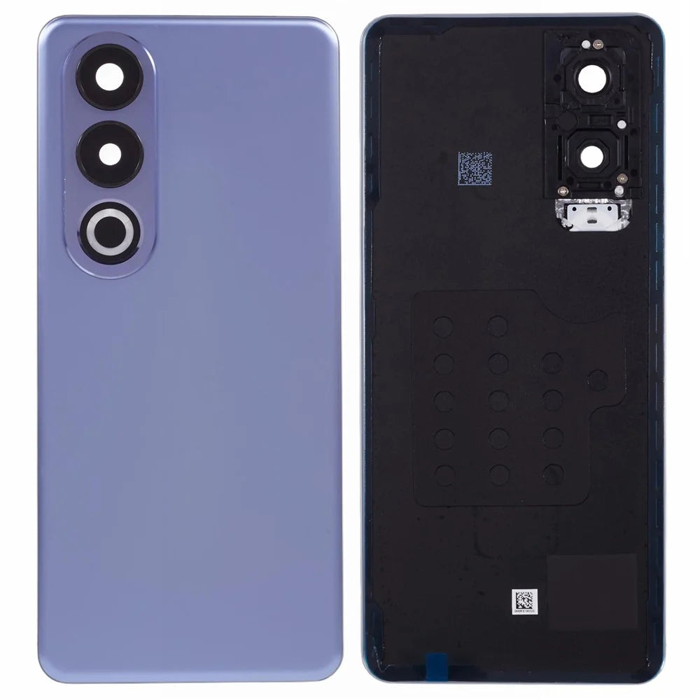 For OnePlus Ace 3V 5G OEM Battery Housing with Adhesive Sticker + Camera Lens Cover - Purple - 1