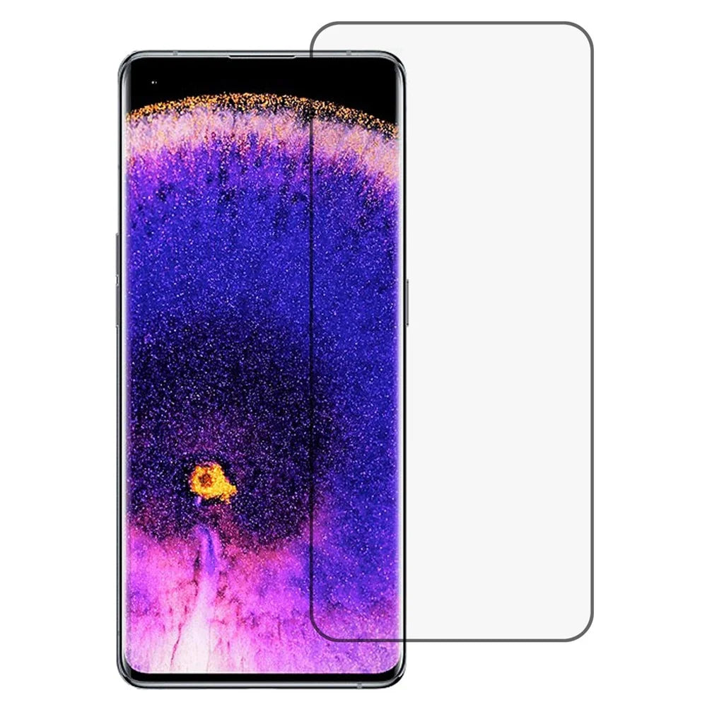 Phone Protection Screen Film for Oppo Find X5 / Realme GT Explorer Master, Curved Full Covering Silicon Carbide HD Clear Screen Protector - 1