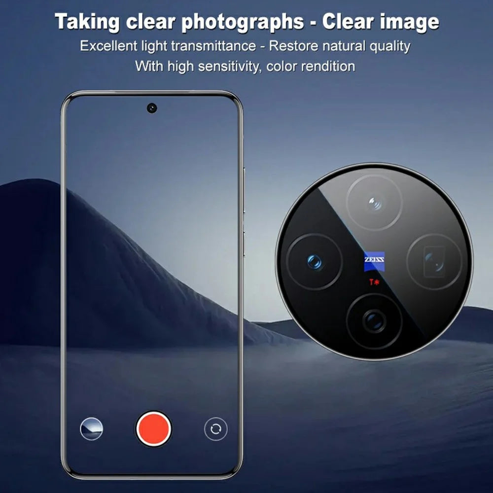 IMAK For vivo X200 5G Camera Lens Protector Tempered Glass Lens Film with Self-Positioning Frame - 4