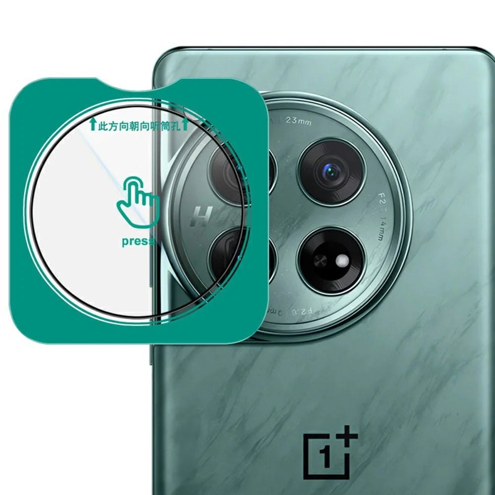 IMAK For OnePlus 12 5G Camera Lens Protector Tempered Glass Lens Film with Self-Positioning Frame - 1