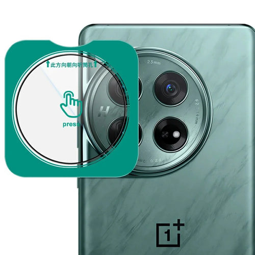IMAK For OnePlus 12 5G Camera Lens Protector Tempered Glass Lens Film with Self-Positioning Frame - 1