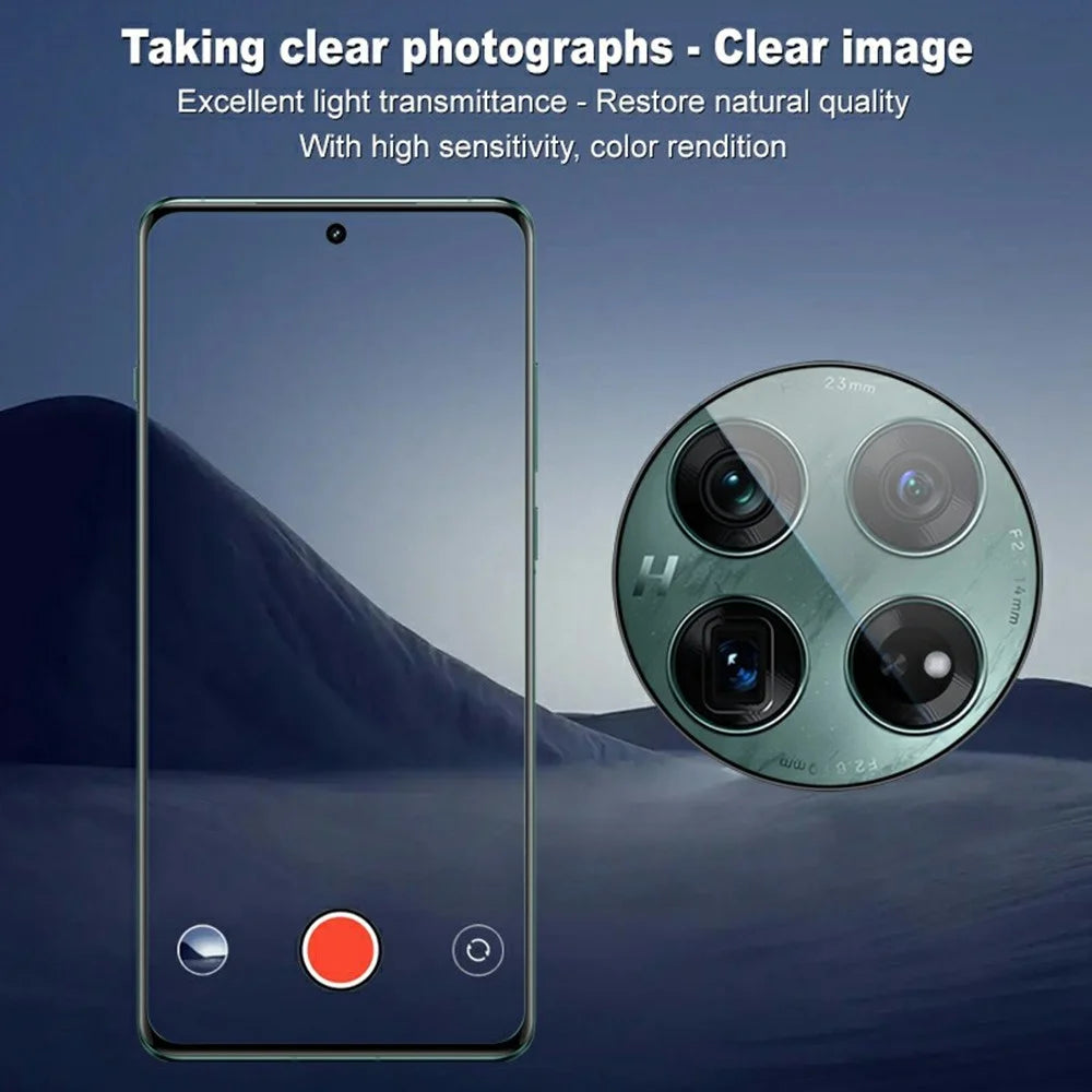 IMAK For OnePlus 12 5G Camera Lens Protector Tempered Glass Lens Film with Self-Positioning Frame - 4