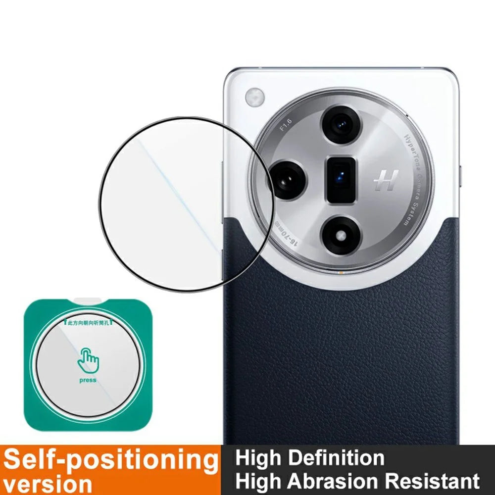 IMAK For Oppo Find X7 Ultra / Find X7 5G Camera Lens Protector Tempered Glass Lens Film with Self-Positioning Frame - 3
